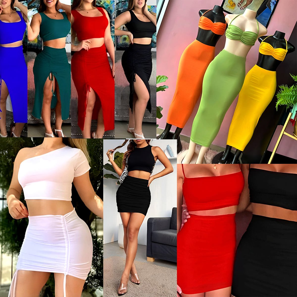 Skirts and Tops Category